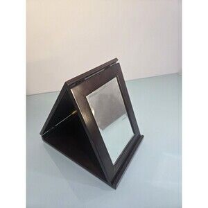 Vintage Wood Folding Vanity Mirror 11.75” Bombay Co